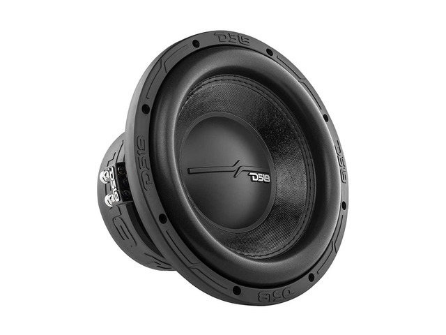 ZR10.2D Elite-Z 10' Car Audio Subwoofer 1400W Watts Dual Voice Coil 2-Ohm DVC 2+2 Ohm (1 Speaker),Black