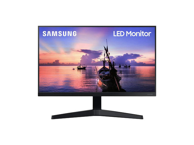 24-in T350 LED Computer Monitor, 4ms LF24T350FHNXZA - Dark Blue Gray