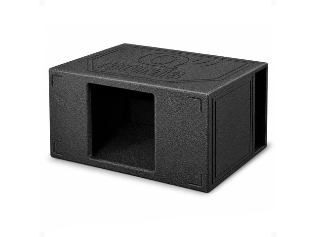 Single 15' Side-Vented Subwoofer Box for Kicker L7 Square Sub Durable Custom Car/Truck Enclosure for Vehicle Audio and Bass Sound Systems
