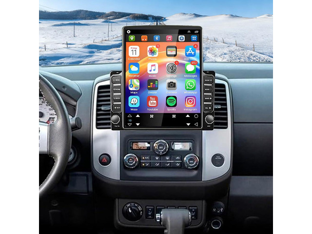 Car Stereo Radio for Nissan Frontier 2015-2021 with Wireless CarPlay and Android Auto, 9.7 Inch IPS Touchscreen Android 14 Double Din Car Audio...
