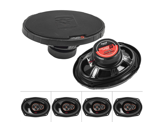Cerwin Vega H7693 6' x 9' 3 Way Coaxial Car Speakers 4 Ohm 420 Watts Max 4 Pack