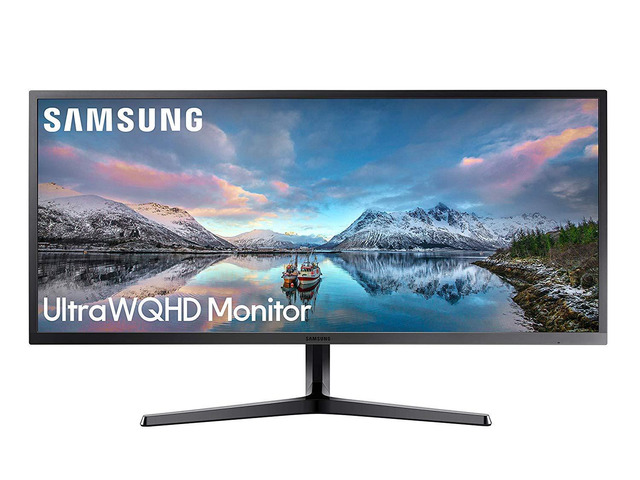 34-Inch SJ55W Ultrawide Gaming Monitor (LS34J550WQNXZA) 75Hz Refresh, WQHD Computer Monitor, 3440 x 1440p Resolution, 4ms Response, FreeSync,...
