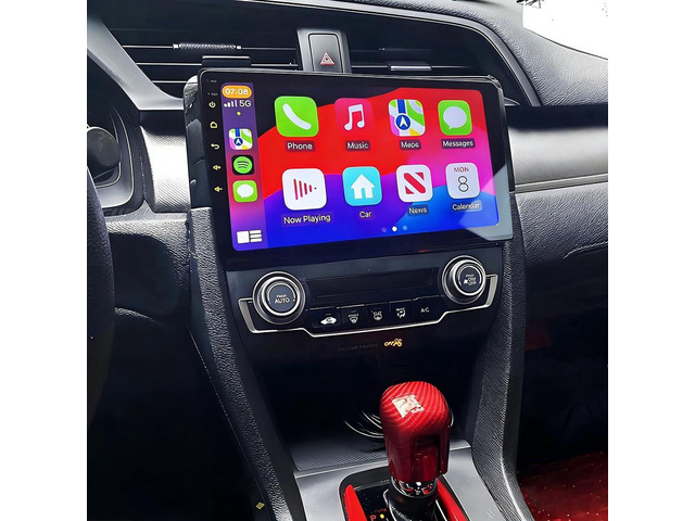 4+64G Android 13 Car Radio for Honda Civic 2016-2020, 9 Inch Touch Screen Radio for Honda Civic Head Unit 2016 2017 2018 2019 2020 with Wireless...