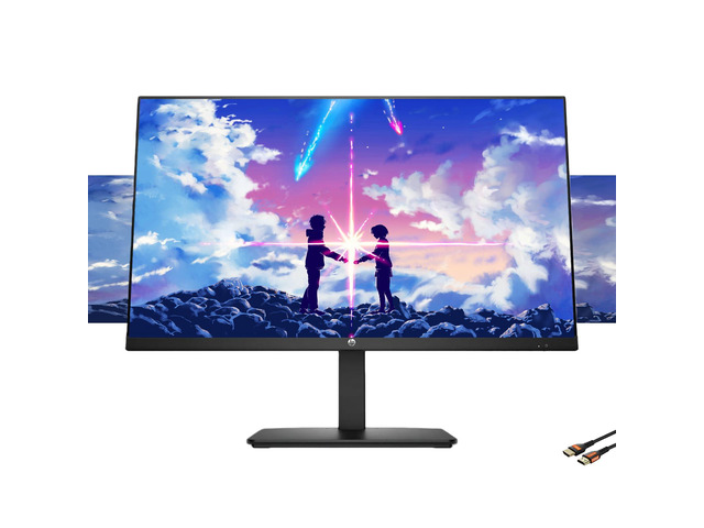 27' FHD 100Hz Monitor with IPS Panel Built-in Speakers, Eyesafe Display, 3-Sided Borderless, HDMI & DisplayPort, W/HDMI (27-inch)
