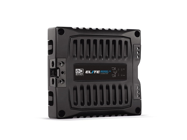 Elite 2000.4-2000 Watt Amp 4 Channel, 1 Ohm Full Range Car Audio Amplifier, 2000W RMS Class D,12.6 Volts, High Efficiency Car Amplifier for...