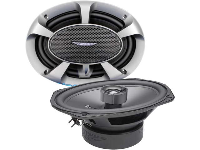 CTX Series Car Audio Coaxial Speakers (CTX69 6x9 2-Way Silk Tweeters)