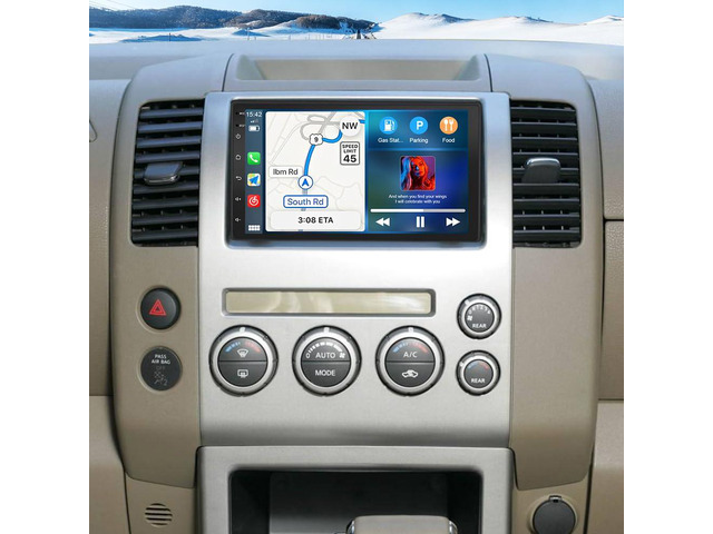 Double Din Car Stereo for Nissan Pathfinder 2005-2010 with Wireless CarPlay and Android Auto, 7 Inch HD Touchscreen Android 14 Car Radio Support...