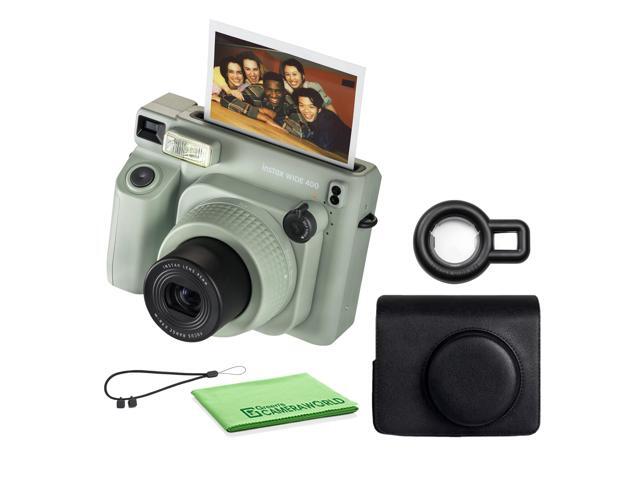 INSTAX Wide 400 Instant Camera Case Bundle For Parties, Events & Instant Photos Includes Cleaning Cloth INSTAX Wide 400 Instant Camera Case Bundle For Parties, Events & Instant Photos Includes Cleaning Cloth