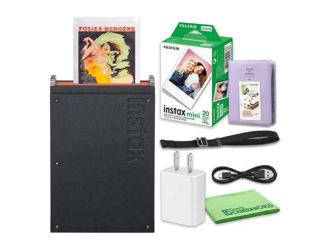 instax mini Link Starter 20-Photo Film Smartphone Printer Bundle For Mobile Photos, Parties & Scrapbooks Includes Battery Charger, INSTAX...