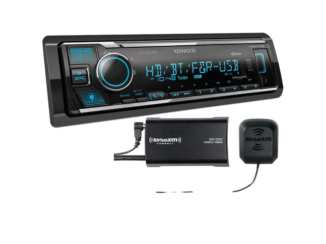 KMM-X705 Media Receiver with Bluetooth, Alexa Built-in, HD Radio, Front USB, SiriusXM Ready, Spotify, Pandora, for iPhone and Android Phone, Music...