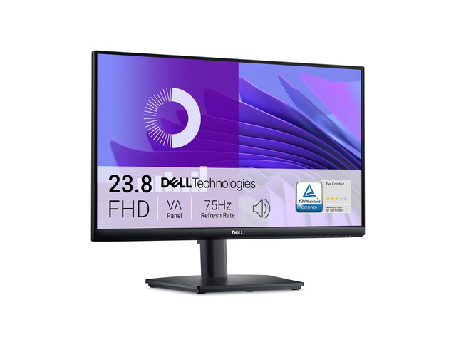 24 Monitor E2425HS, FHD, VA Panel, 75Hz, TUV Rheinland 3-Star 1920x1080, 23.8in, 3000:1 Contrast, 8ms, Anti-Glare, HDMI, DisplayPort, VGA,...