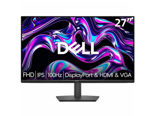 27 inch Monitor, LED FHD - 100Hz Refresh Rate 1000:1 Contrast Ratio, IPS, AMD FreeSync - VESA, Tilt Adjustability, DisplayPort & HDMI & VGA,...