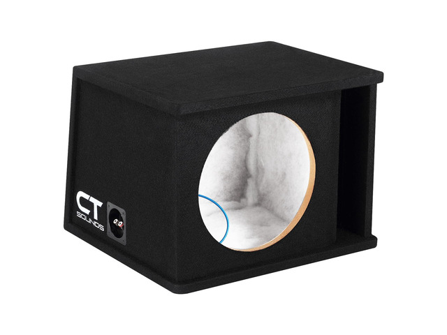 CT1X12 Single 12 Kerf Port Universal-Fit Car Subwoofer Box