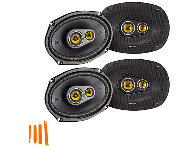 46CSC6934 - Two Pairs of CS-Series CSC693 6x9-Inch (160x230mm) 3-Way Speakers, 4-Ohm (2 Pairs)