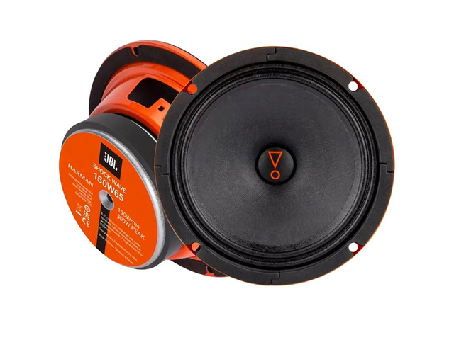 Shock Wave 150W65 600W Peak (300W RMS) Shock Wave Series 6.5 Midrange Speakers