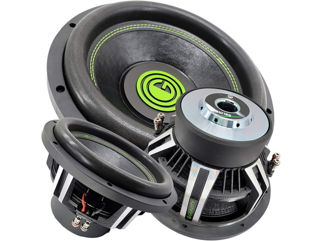 Warzone 15 Inch 3500 Watt Car Audio Subwoofer w/ 4 Ohm DVC Power (Single)