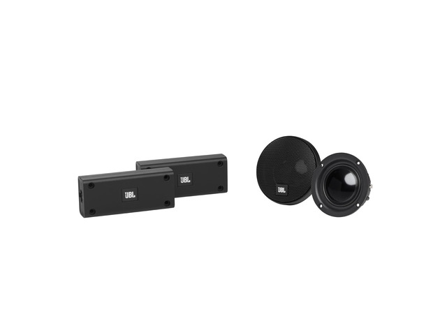 2 1/2' Car Audio Midrange Upgrade System, Black