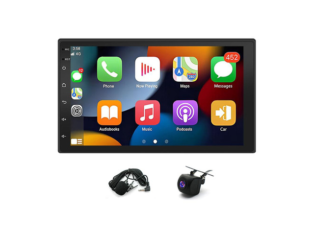 7 inch Double Din Car Stereo for Ford Excursion 2000-2005 Radio Upgrade with Backup Camera Touch Screen Radio for Ford Excursion 2000-2005 with...