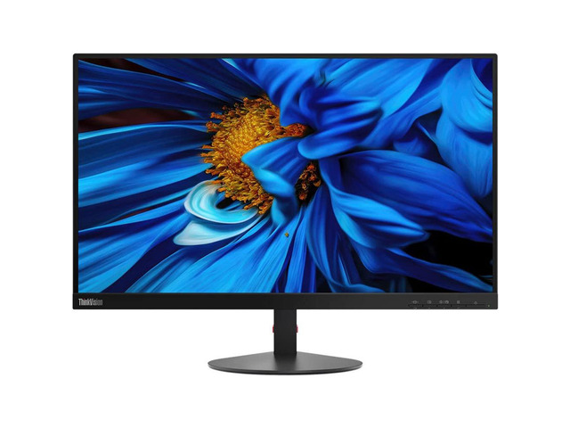 ThinkVision S24e 23.8-Inch Full HD WLED Backlit LCD Monitor 1920 x 1080 - 16.7 Million Colors - FreeSync - HDMI - VGA - Raven Black