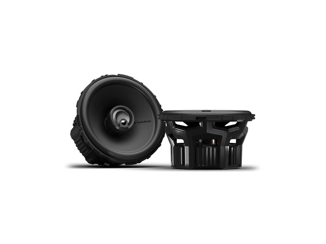 P1V2-5 Punch P1 5.25' 3-Way Coaxial Speakers (Pair) Upgrade Sound Clarity for Factory Systems, 4-Ohm Full Range, 75-Watts RMS / 150-Watts Peak