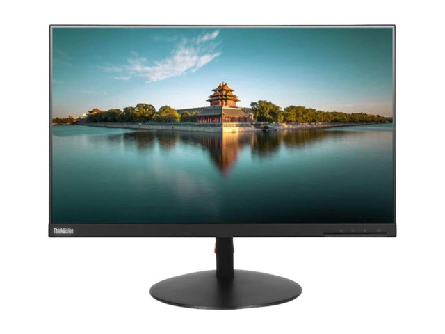 ThinkVision T24i 24' Full HD WLED LCD Monitor Raven Black 250 Nit Brightness IPS Technology, 1920 x 1080, HDMI, VGA, DisplayPort, USB Hub HDMI