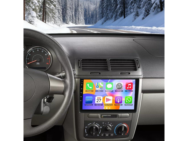 10.1'' Android 14 Car Stereo Radio for Chevrolet Cobalt 2007-2010, Double Din Radio with Carplay Android Auto GPS Navi SWC Bluetooth WiFi FM RDS...