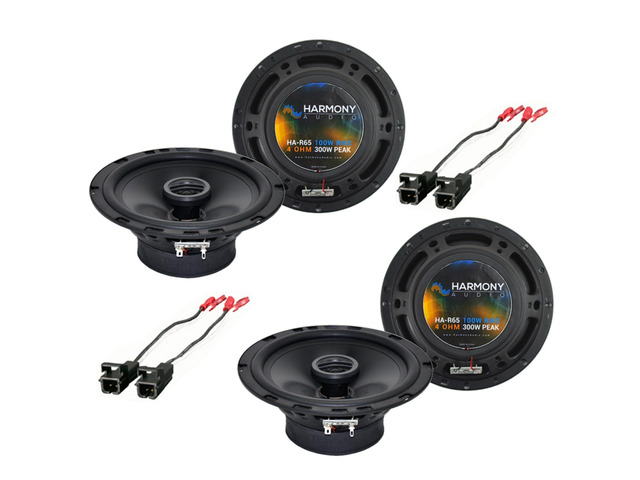 Fits 2002-2009 Chevy Trailblazer 6.5' Speaker Replacement 6.5 inch door upgrade pair, factory harness included, plug-and-play install, no...