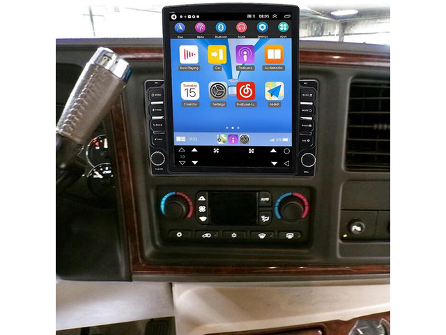 9.7 inch Car Stereo for Cadillac Escalade ESV 2003 2004 2005 2006, 2+64G Touch Screen Radio for Cadillac Escalade Android 14 Head Unit 2003-2006...