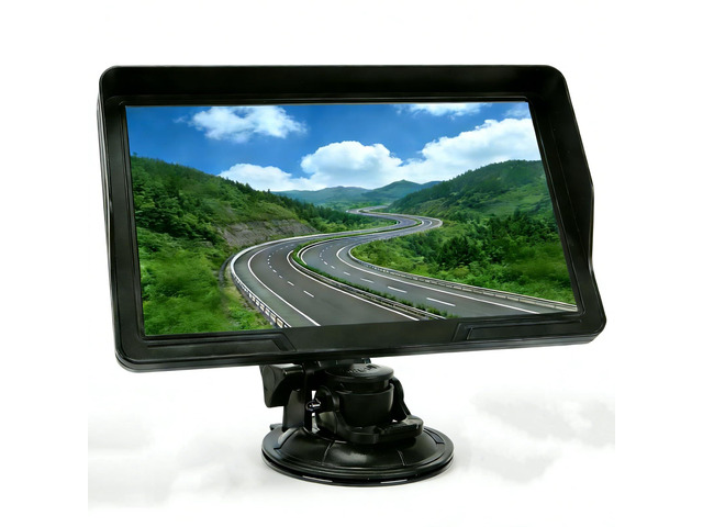 GPS Navigator for Car Truck RV - 9 Inch HD Navigation System with 2025 Maps, Free Updates, Custom Truck Routing, Speed Camera Alerts, Day/Night Mode