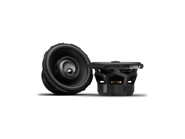 P1V2-25 Punch P1 2.5 3-Way Coaxial Speakers (Pair) Upgrade Sound Clarity for Factory Systems, 4-Ohm Full Range, 75-Watts RMS / 150-Watts Peak