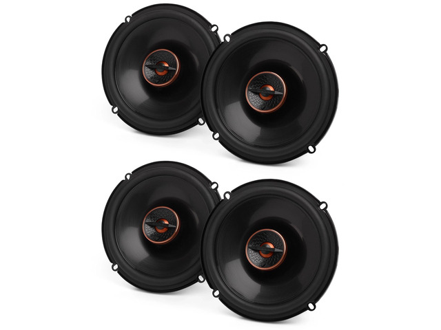 REF607F (2) Pairs 6-1/2 in Two-Way Car Speaker Bundle Two pairs of REF607F Reference Series 6-1/2 in two-way car audio speakers