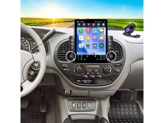 4+64G Android 15 9.7 inch Car Radio Stereo for Toyota Sequoia 2001-2006 9.7' Touch Screen Upgrade Head Unit w/ Wireless CarPlay & Android Auto...