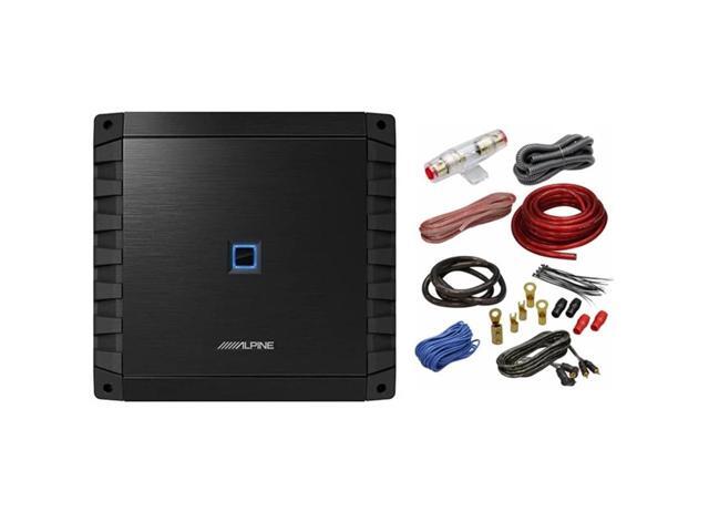 Alpine S2-A36F S-Series Class-D 4-Channel Car Amplifier & KIT4 Installation AMP Kit
