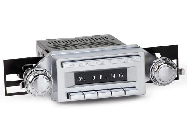 Wonder Bar 3 Radio Motor 1 with Vintage Overlay (Chrome Plastic Knobs 03P-73P)