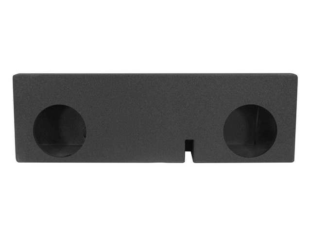 REC101 Dual 10' Sealed Sub Enclosure for Toyota Tacoma Double Cab Fits 2005-2017, Sub Box Behind Seat, Forward Firing, Charcoal Carpet, MDF, 0.70...