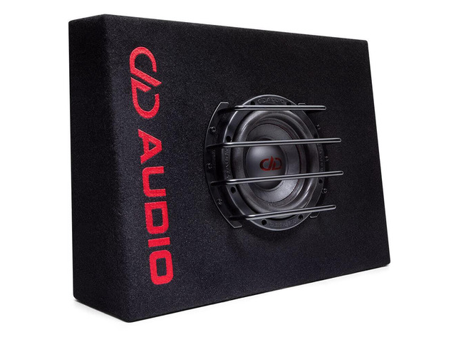 LEST06d 6.5' 500W Shallow Slim Enclosure Box Subwoofer
