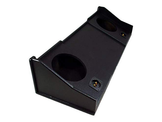 Dual 10' Subwoofer Box Armor Coated Fits 1994-2001 Dodge Ram Quad Cab ASC Deep hard-hitting bass, space-saving 10 inch enclosure, rugged spray-on...
