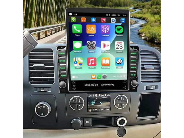 9.7 inch Android 14 Car Radio for Chevy Equinox Terrain 2007-2014 Head Unit, 2+32G Touch Screen Upgarde Stereo for Traverse 2009-2017 with Wireless...