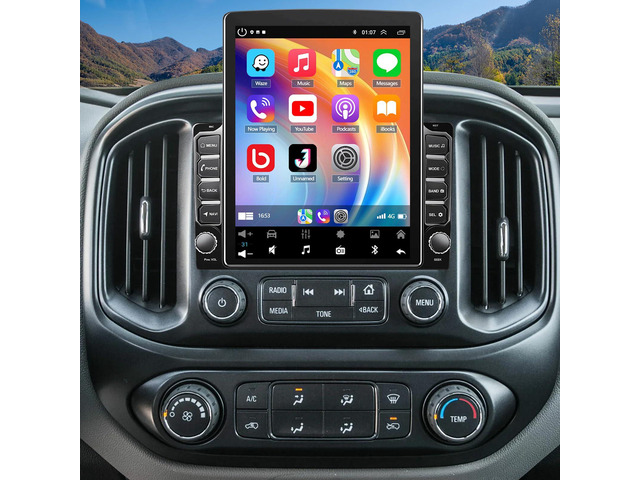2G+32GB Double Din Car Radio Stereo for Chevrolet Colorado 2015-2022 9.7Inch IPS Touch Screen Stereo w/Wireless Carplay/Android Auto, DSP,...