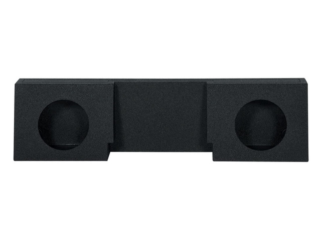 REC92 Dual 12' Sub Enclosure for 2007-Current Chevy Single Cab Sealed Design, Made in USA, 5/8' MDF, 0.78 Cu Ft Per Sub, 6.75' Mounting Depth,...