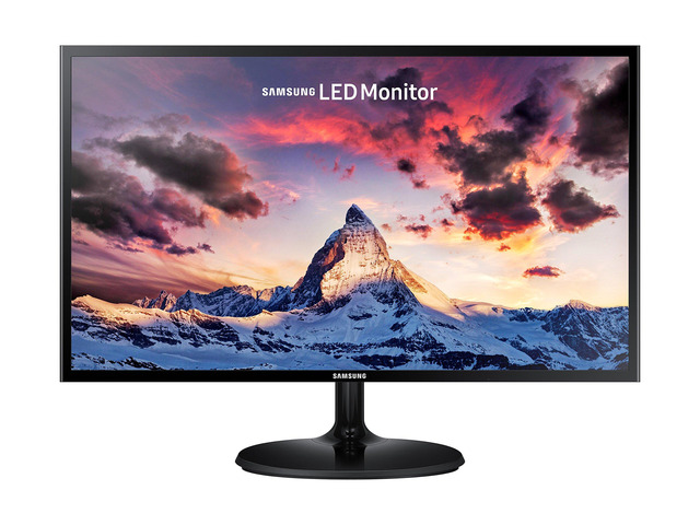 24' FHD Flat Monitor with Super-Slim Design - LS24F354FHNXZA, Black