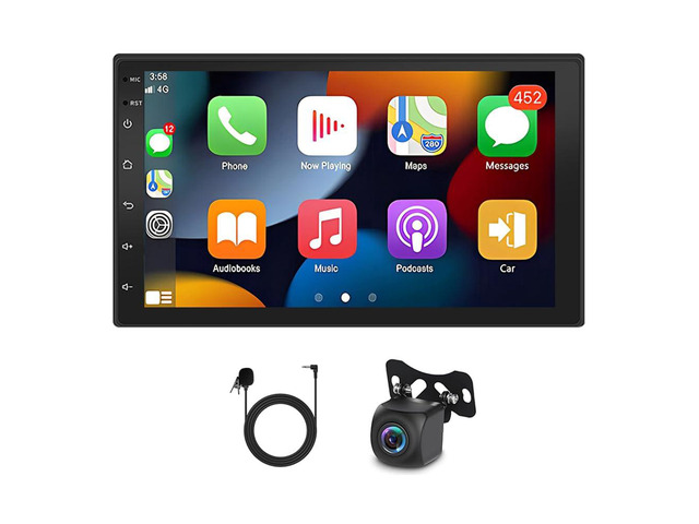 7' Android 15 Car Radio for Isuzu N Series NNR NPR NPS NQR Truck 2009-2020, 2+64G Touch Screen Double Din Stereo with Wireless Carplay Android Auto...