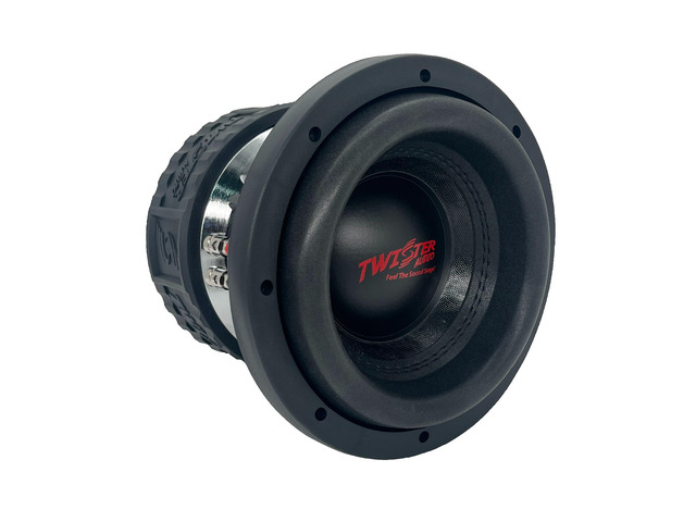 Tornado Series 8 Inch 1300 Watt Max DVC 4 Ohm Car Subwoofer