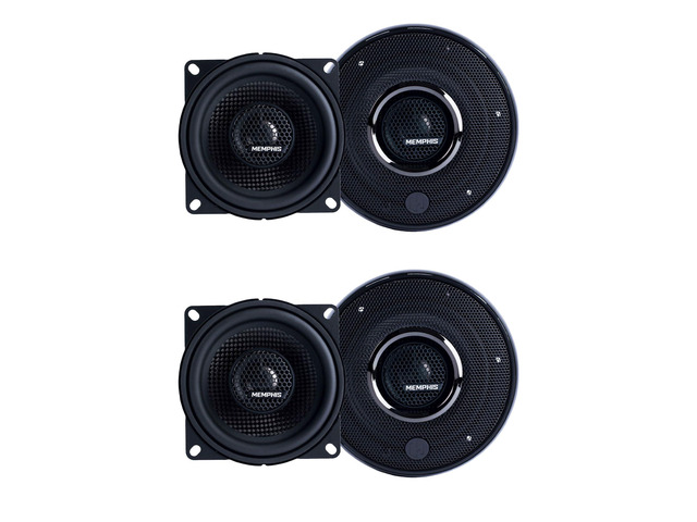 2 Pair of 15-MCX4 4' Coaxial Speakers with in-line Crossovers