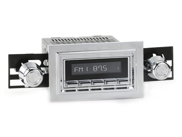 RetroRadio Compatible with 1974-80 Lincoln Continental Features Include Bluetooth, AUX, AM/FM LAC-M1-121-05-75L2