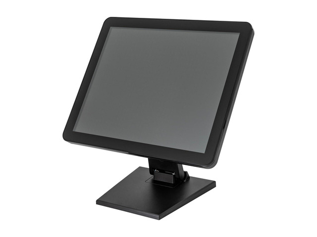 17-Inch Touch Screen POS Monitor Commercial-Grade LCD Display w/Anti-Glare for Restaurant/Retail/Bar, 10-Point Touch & PC Compatibility