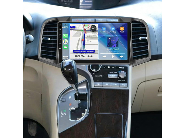2+64G Double Din Car Radio for Toyota Venza 2008-2016 Head Unit with Backup Camera, 9 inch Touch Screen Car Stereo for Toyota Venza GPS Navi with...