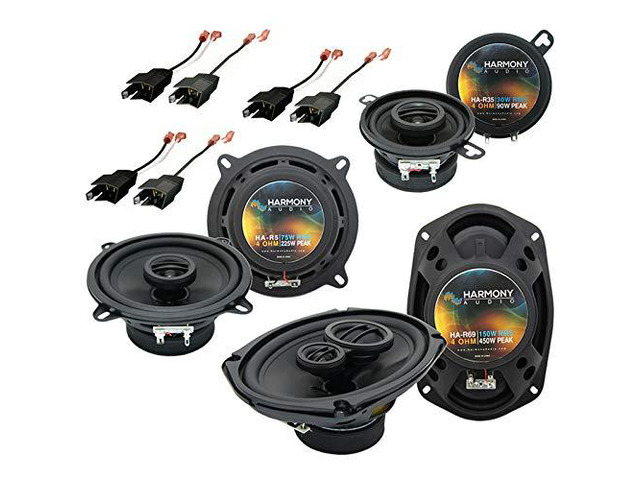 Fits Chrysler New Yorker 1984-1993 Replacement Speakers Direct drop-in upgrade package, cleaner highs and richer midbass, factory cutout sizing,...