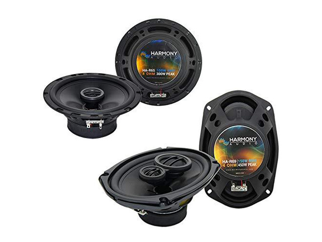 6.5 and 6x9 Speaker Package Fits Chrysler 300 2008-2010 Direct OEM car replacement set, easy bolt in install, clear fuller sound, restores...