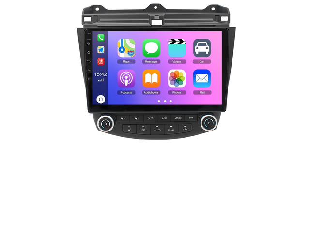 4+64GB Car Radio for Honda Accord 7th 2003 2004 2005 2006 2007 with Wireless Carplay Android Auto, 10'' Touch Screen Head Unit for Accord 7th GPS...